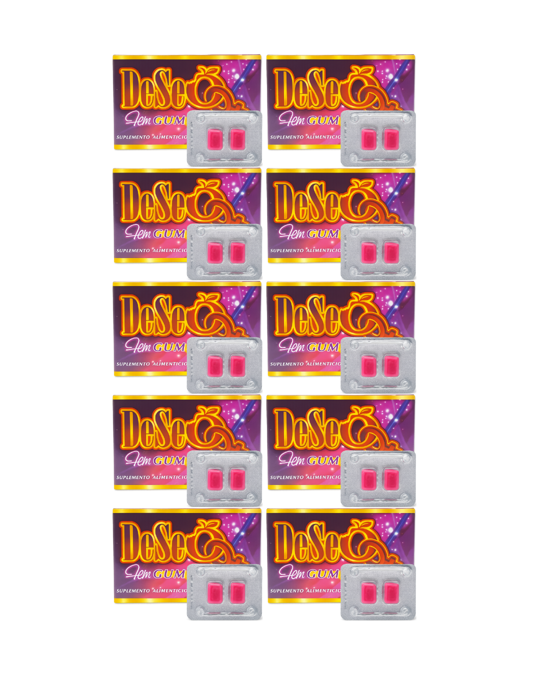 Fem Gum 10 Piezas