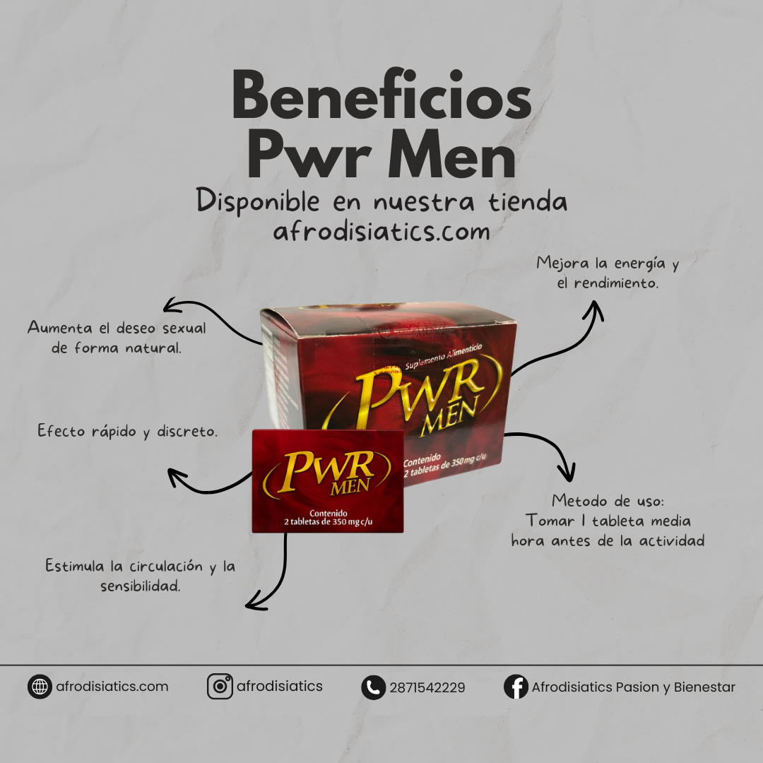 Pwr Men Caja 10 Piezas