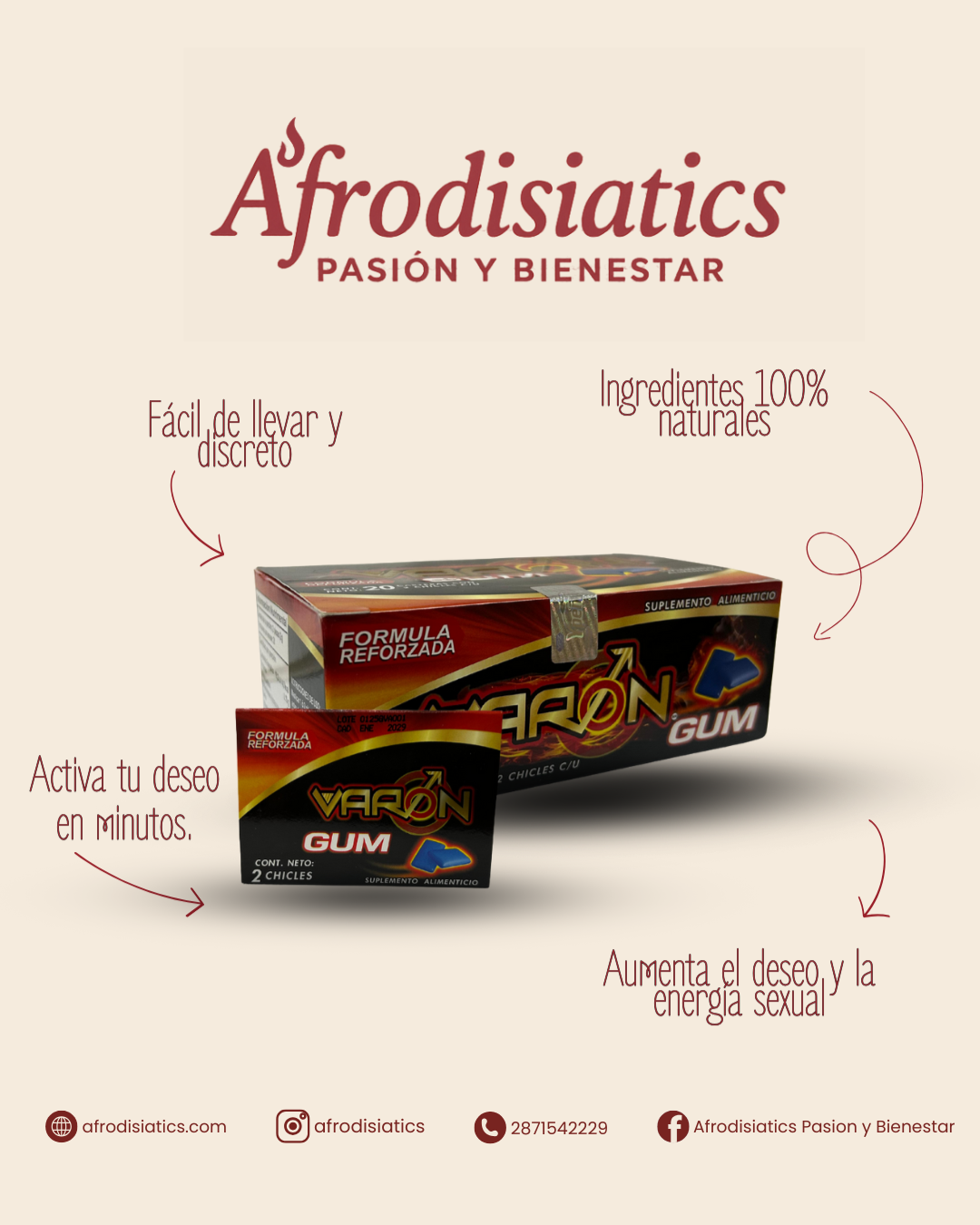 Varon Gum 10 Piezas