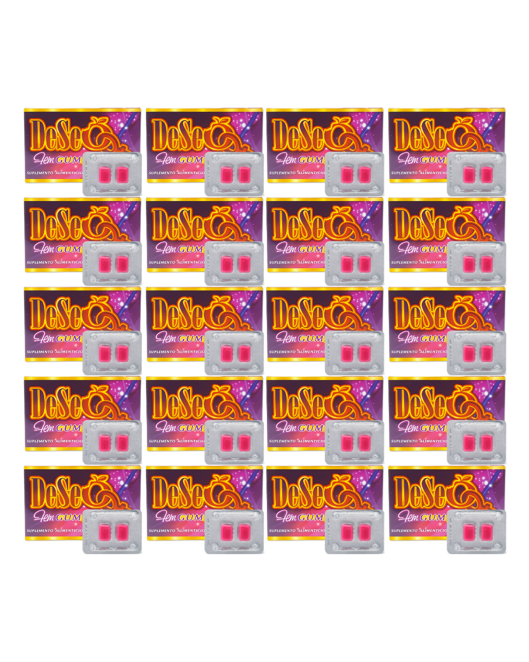 Fem Gum Caja 20 Piezas