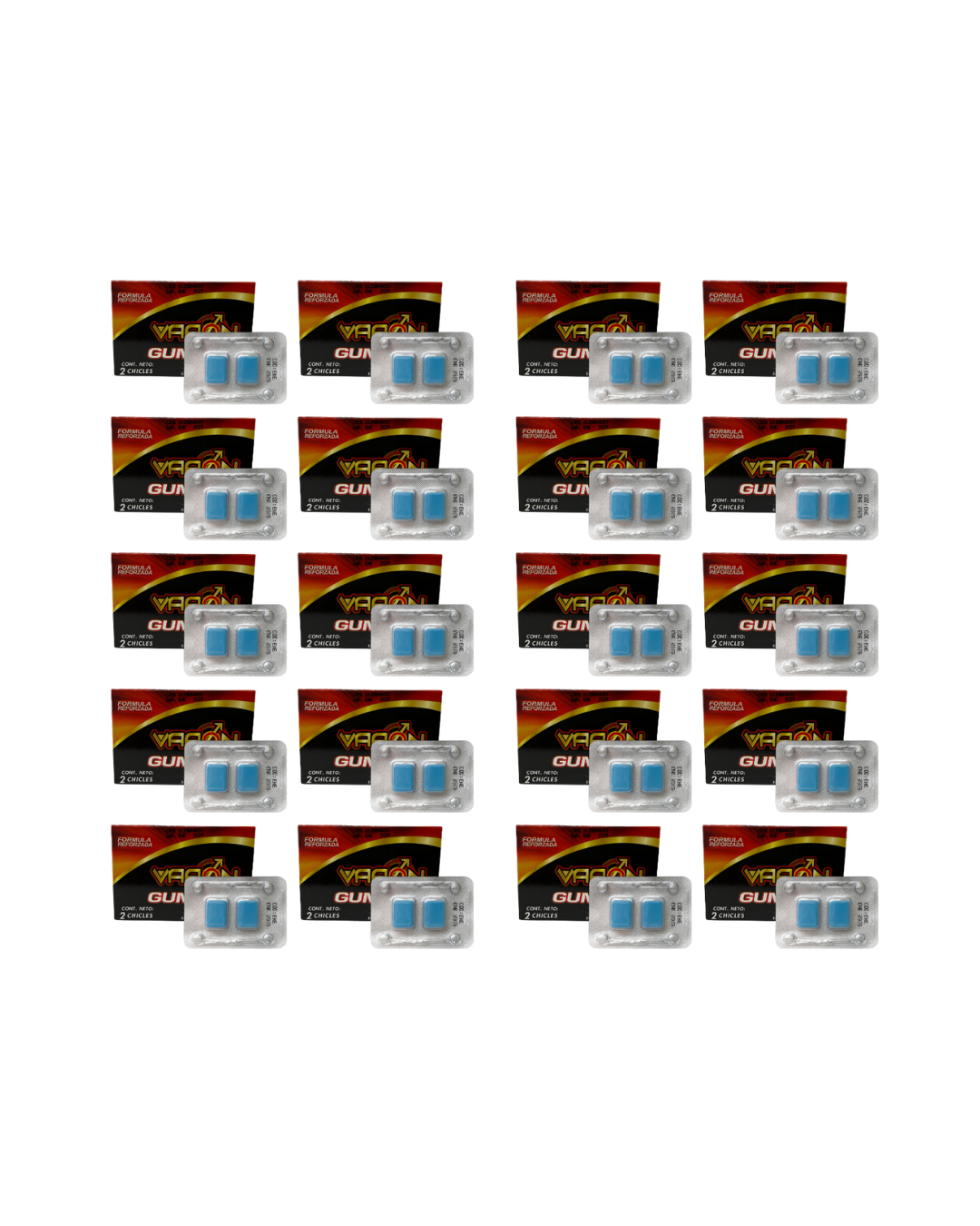 Varon Gum Caja 20 Piezas