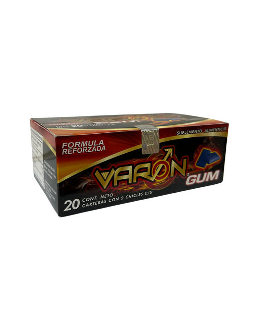Varon Gum Caja 20 Piezas